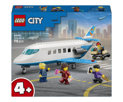 Klocki LEGO® LEGO CITY 60492 Samolot pasażerski